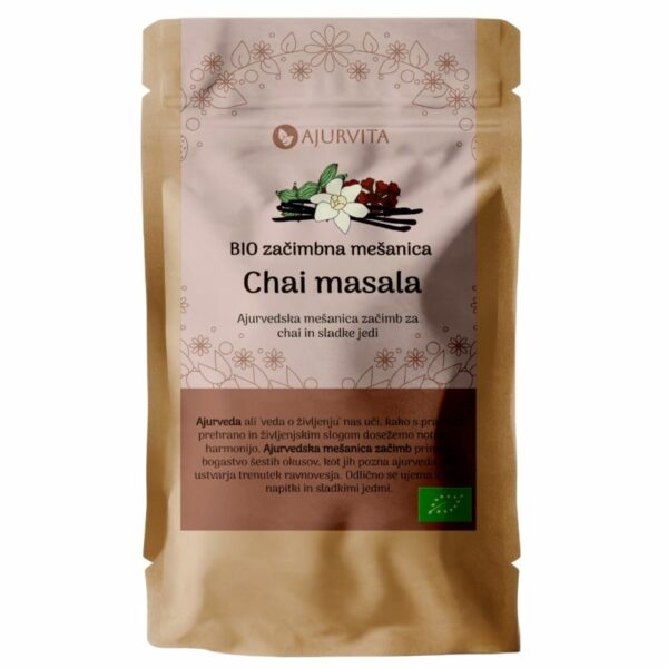 Chai masala začimbna mešanica za chai in sladke jedi 50g (EKO)