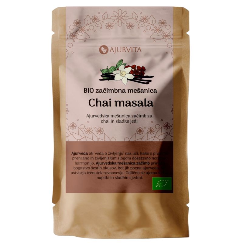 Chai masala začimbna mešanica za chai in sladke jedi 50g (EKO)