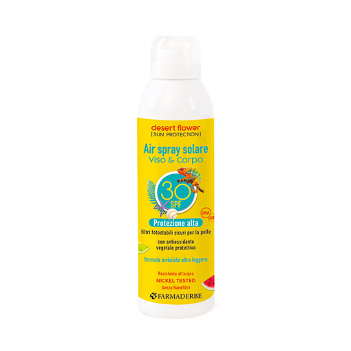 Razpršilo za sončenje z ZF 30 za obraz in telo Desert Flower 150ml