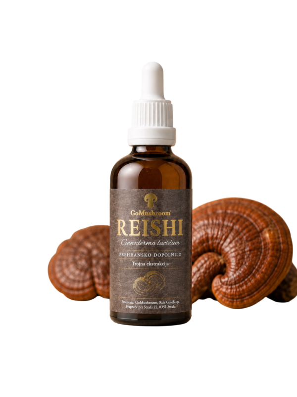 Reishi (reiši) brezalkoholni ekstrakt v glicerolu 50ml