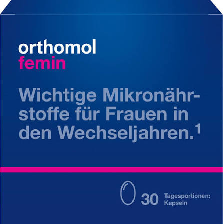 Orthomol Femin za ženske v menopavzi 30 kapsul