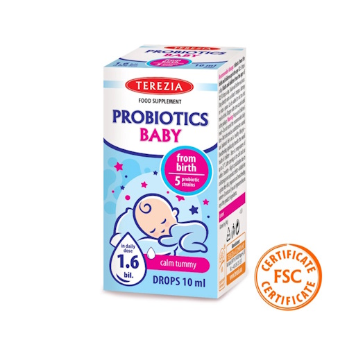 Probiotik Baby s 5 probiotičnimi sevi za otroke 10ml